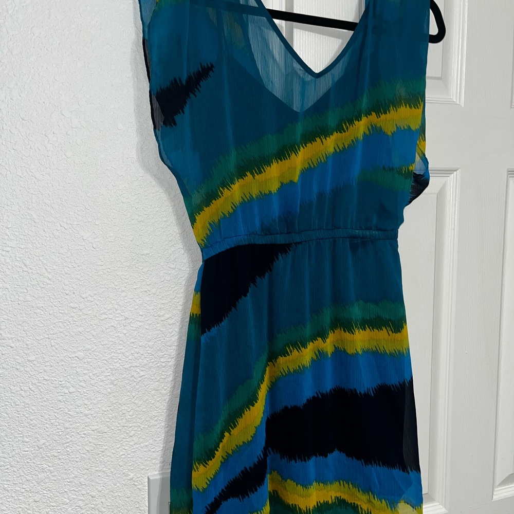 Express Vibrant Multicolor Dress